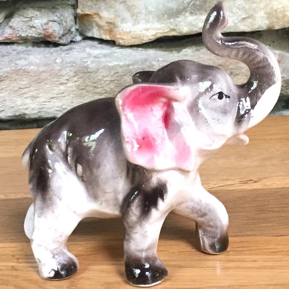 Vintage Elephant Figurine Japan